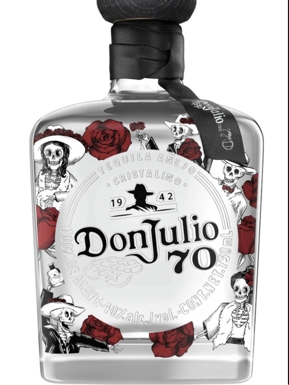 Don Julio 70th Limited Edition artist WILLY CHAVARRIA Dia De Los Muertos EMPTY